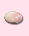 Gorgeous Pink Sea Jasper Palm Stone - Made in Mother Nature
