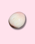 Gorgeous Pink Sea Jasper Palm Stone - Made in Mother Nature