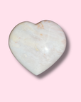 Soothing Pastel Pink Sea Jasper Heart - Made in Mother Nature