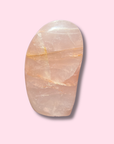 Star Rose Quartz Freeform With Hematoid Layers - Made in Mother Nature