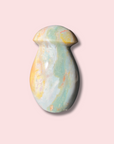 Beautiful Pastel Sea Jasper Mushroom - Made in Mother Nature