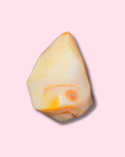 Pretty Pastel Banded Carnelian Flame - Made in Mother Nature