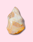 Funky Carnelian Flame With Cool Colors - Made in Mother Nature
