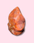 Fiery Red Carnelian Flame - Made in Mother Nature