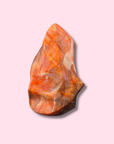 Fiery Red Carnelian Flame - Made in Mother Nature