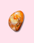 Funky Carnelian Freeform With Cool Inclusions - Made in Mother Nature