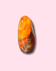 Funky Carnelian Freeform With Cool Inclusions - Made in Mother Nature