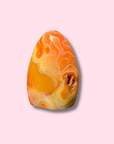 Gorgeous Carnelian Freeform With Beautiful Banding - Made in Mother Nature