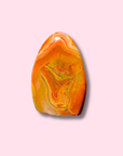 Gorgeous Carnelian Freeform With Beautiful Banding - Made in Mother Nature
