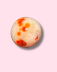 Cute Quartz-Filled Carnelian Sphere - Made in Mother Nature