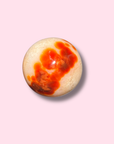 Cute Quartz-Filled Carnelian Sphere - Made in Mother Nature