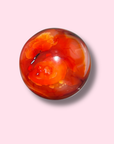 Amazing Vibrant Carnelian Sphere - Made in Mother Nature