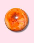 Amazing Quartz-Filled Carnelian Sphere - Made in Mother Nature