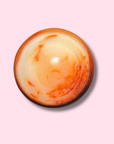 Amazing Quartz-Filled Carnelian Sphere - Made in Mother Nature