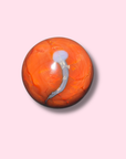 Moody Carnelian x Orca Agate Sphere - Made in Mother Nature