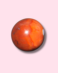 Moody Carnelian x Orca Agate Sphere - Made in Mother Nature