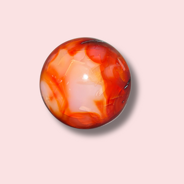 Amazing Vibrant Carnelian Sphere