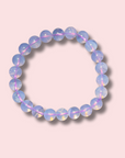 Dreamy Lavender Moon Quartz Bracelet (9 mm)