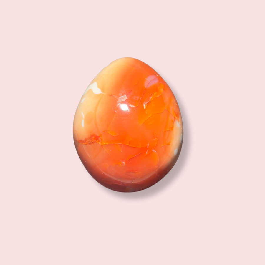 Carnelian Egg - Made in Mother Nature