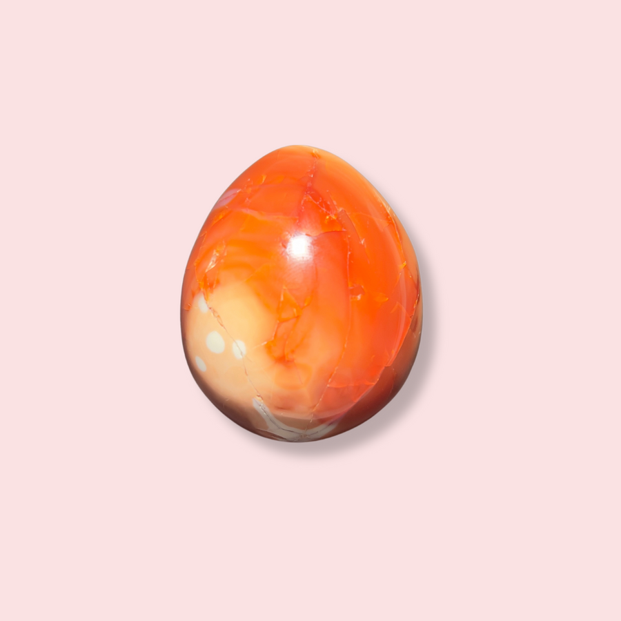 Carnelian Egg - Made in Mother Nature