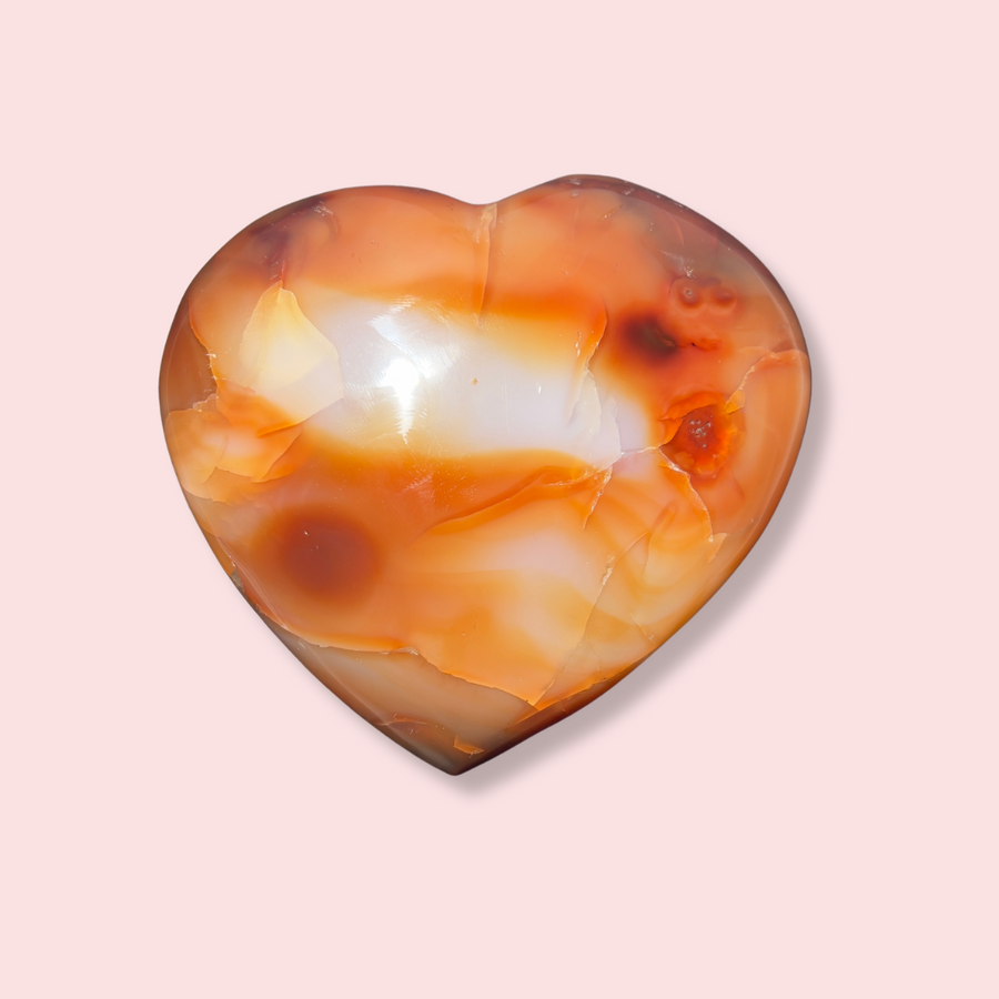 Carnelian Heart - Made in Mother Nature