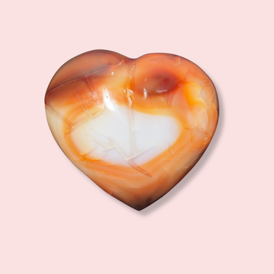 Carnelian Heart - Made in Mother Nature