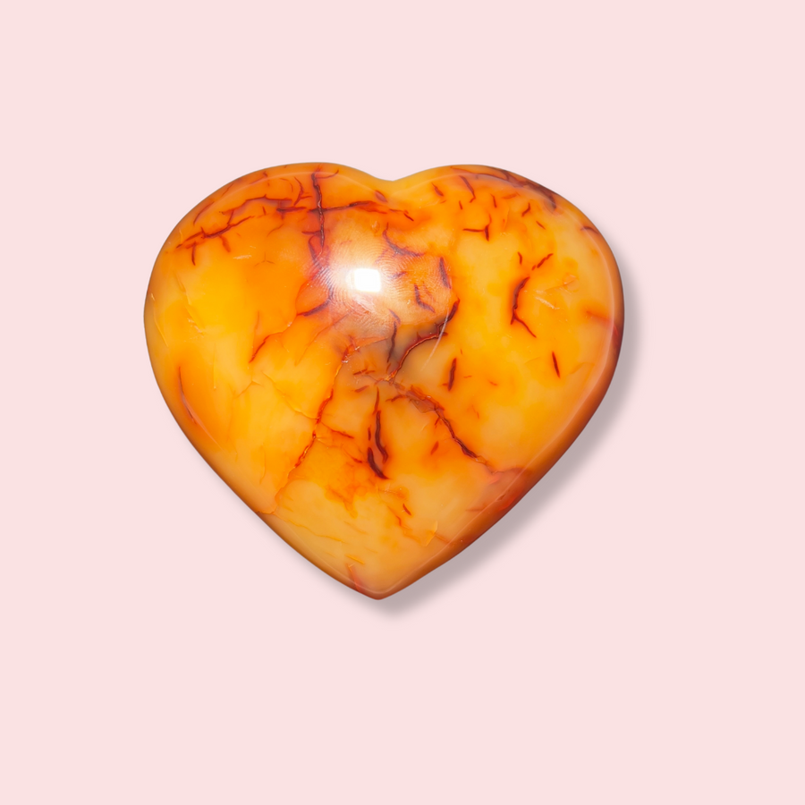 Carnelian Heart - Made in Mother Nature