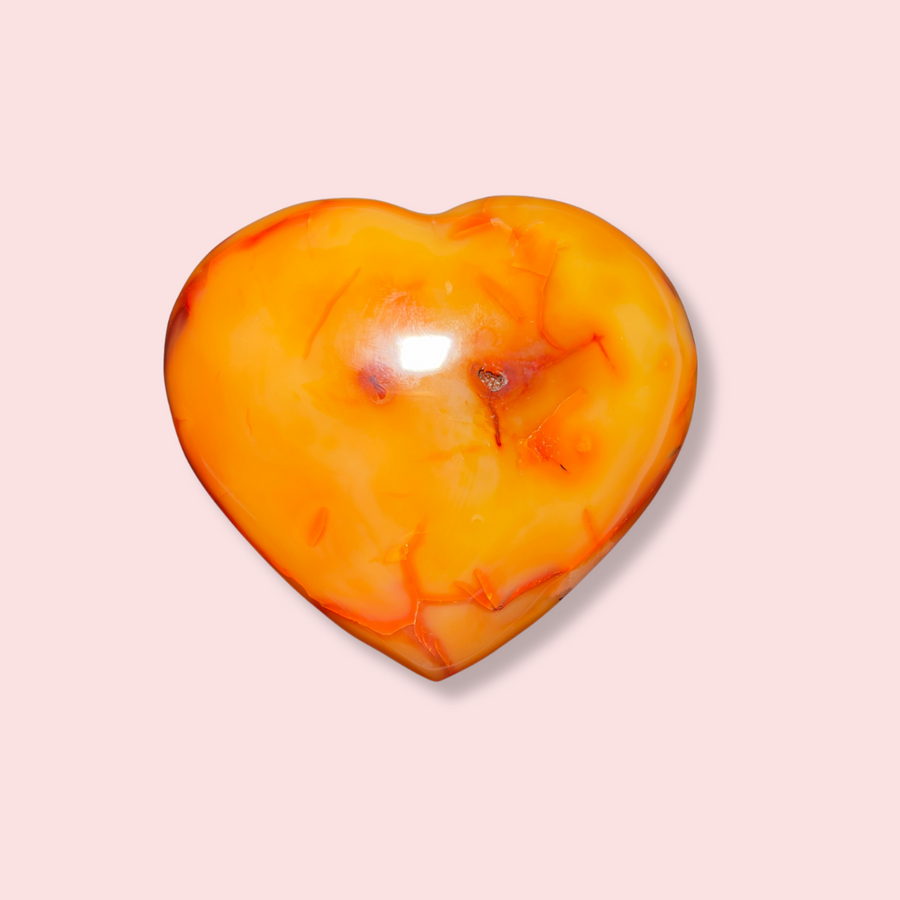 Carnelian Heart - Made in Mother Nature