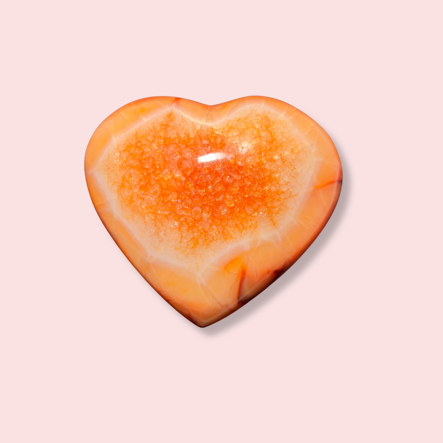 Carnelian Heart - Made in Mother Nature