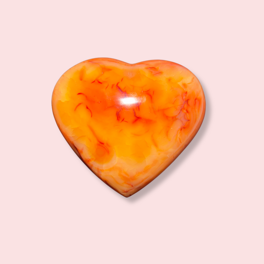 Carnelian Heart - Made in Mother Nature