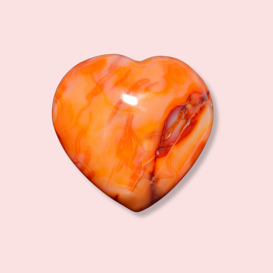 Carnelian Heart - Made in Mother Nature