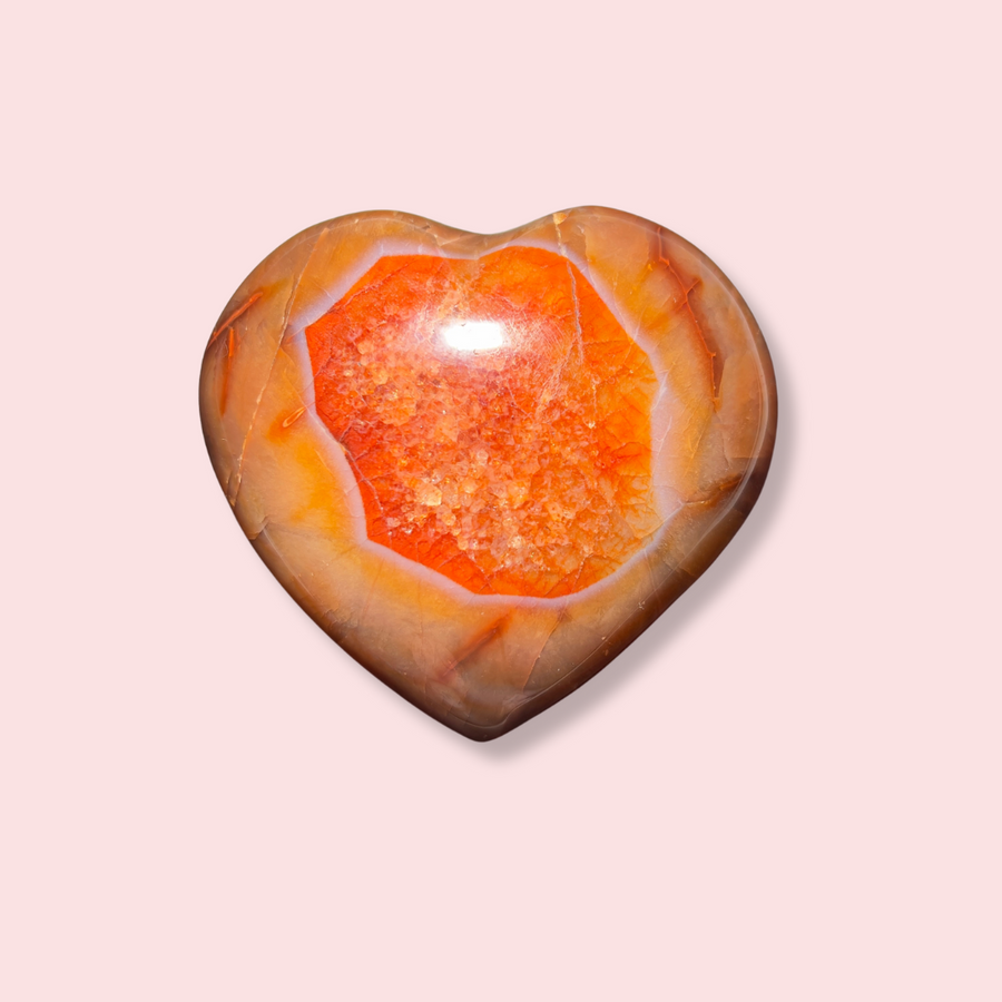 Carnelian Heart - Made in Mother Nature