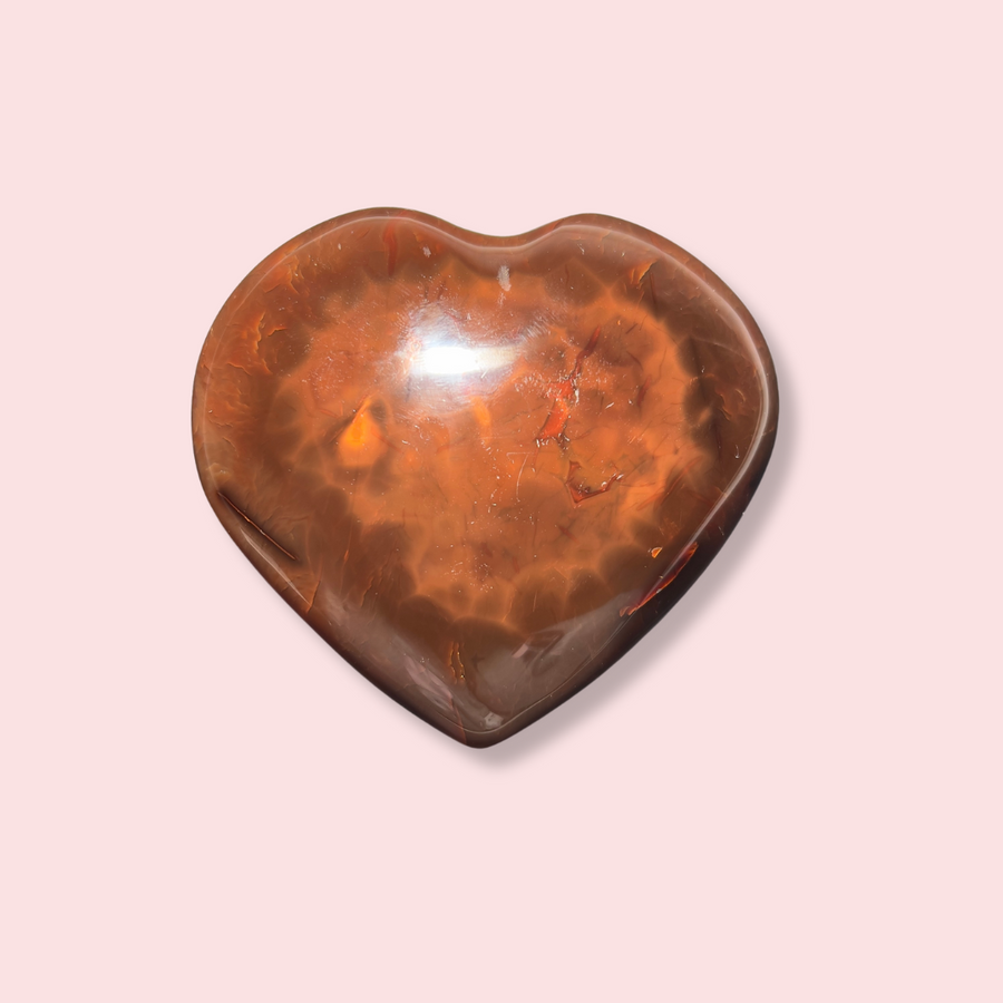 Carnelian Heart - Made in Mother Nature