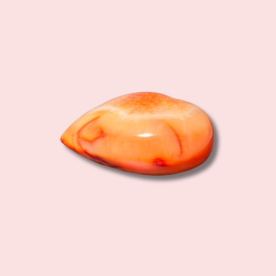 Carnelian Heart - Made in Mother Nature