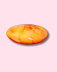 Bright Orange Carnelian Heart - Made in Mother Nature