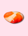 "Red Dalmatian" Carnelian Heart - Made in Mother Nature