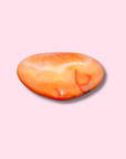 Carnelian Heart With Orange Quartz - Made in Mother Nature