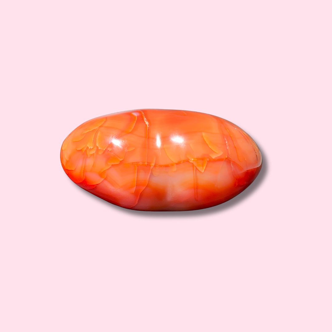 Beautiful Red Carnelian Heart - Made in Mother Nature