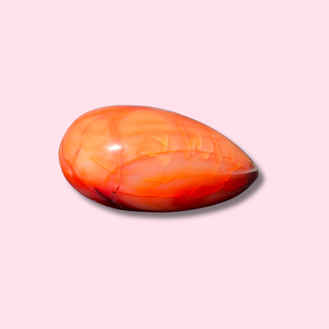 Beautiful Red Carnelian Heart - Made in Mother Nature