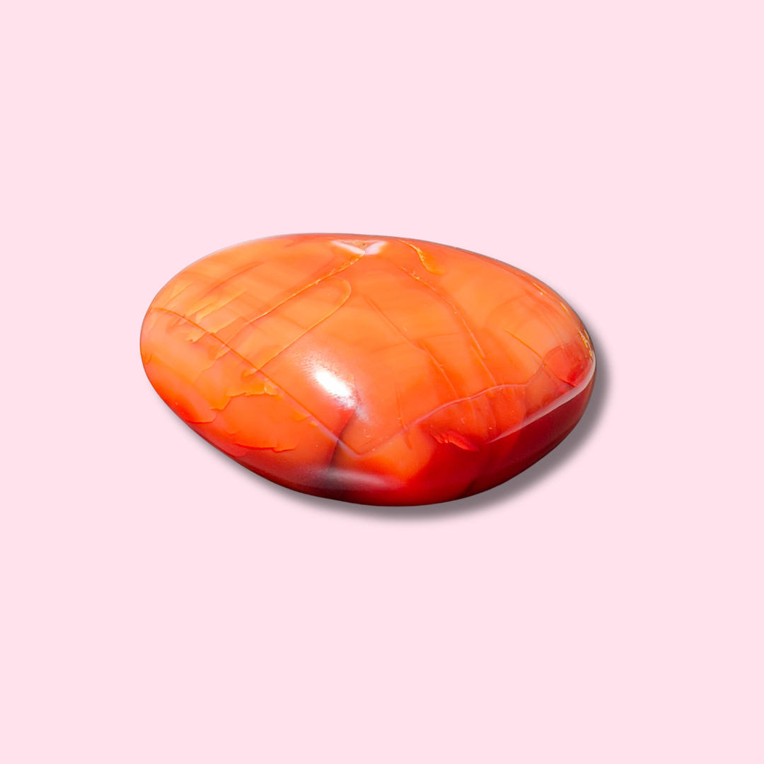 Beautiful Red Carnelian Heart - Made in Mother Nature
