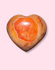 Moody Carnelian Heart - Made in Mother Nature