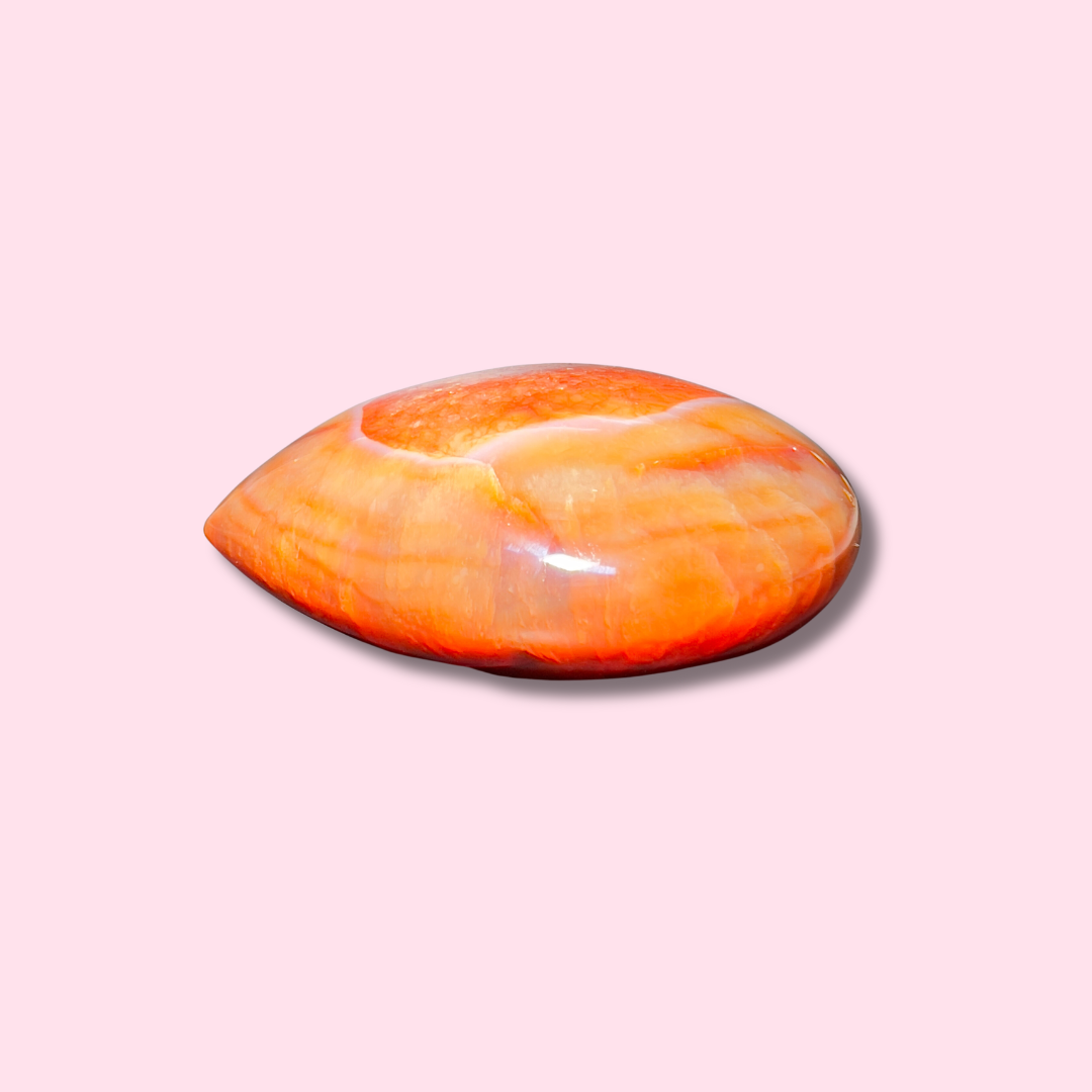 Moody Carnelian Heart - Made in Mother Nature