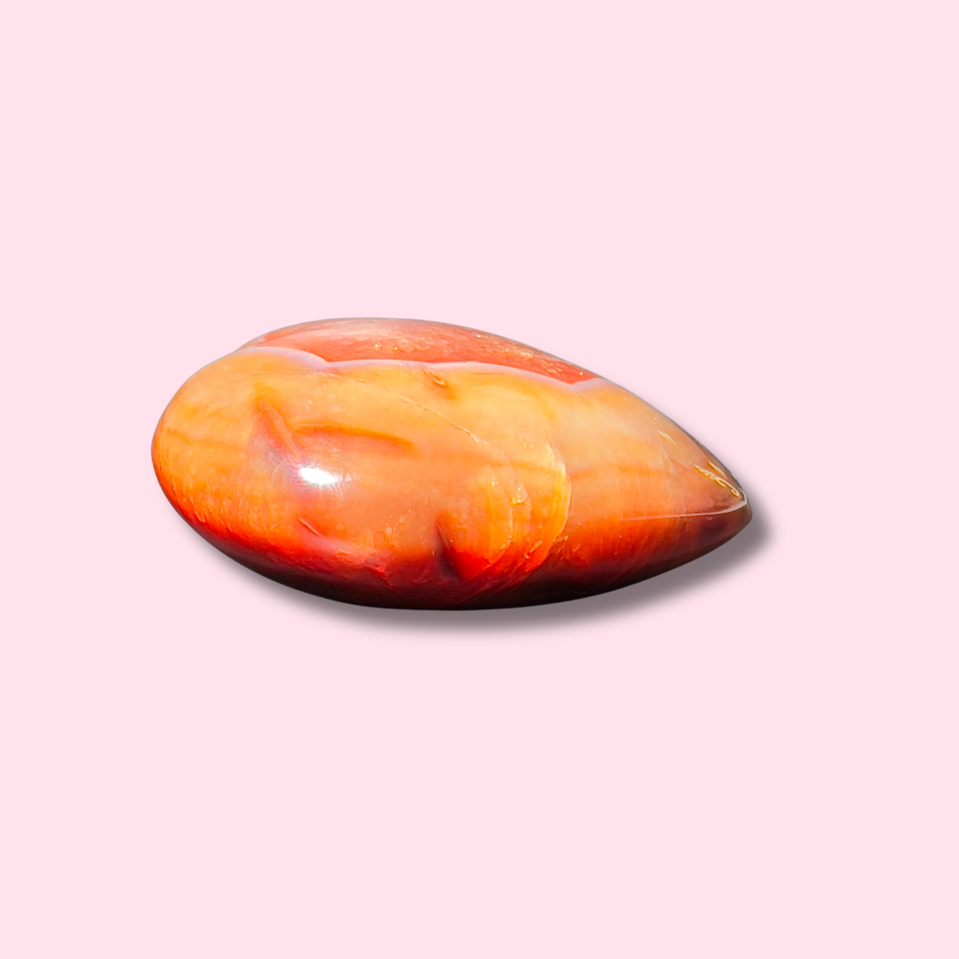 Moody Carnelian Heart - Made in Mother Nature