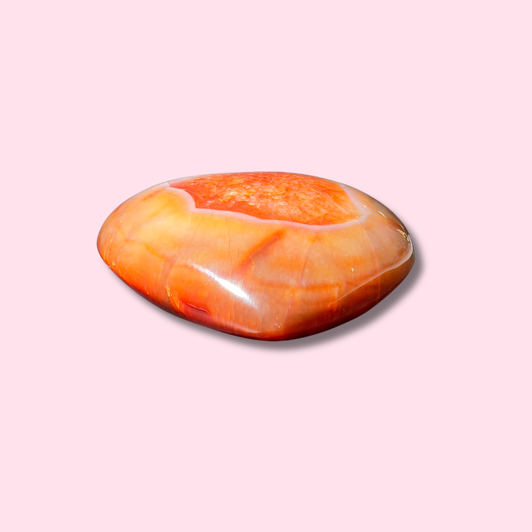 Moody Carnelian Heart - Made in Mother Nature