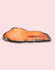 Vibrant Orange Carnelian Slab With Beautiful Banding