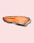 Vibrant Orange Carnelian Slab With Beautiful Banding