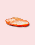 Fiery Red Carnelian Slab With Quartz