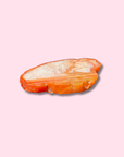 Fiery Red Carnelian Slab With Quartz - Made in Mother Nature