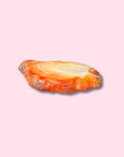 Orange Carnelian Slab With Beautiful Banding - Made in Mother Nature