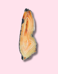 Moody Carnelian Slab With Amazing Banding - Made in Mother Nature